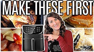 4 of the EASIEST Air Fryer Recipes You MUST Try → PERFECT for Beginners [upl. by Elorak]