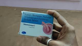 Chymomerg D Tablet Uses amp SideeffectsTrypsin Bromelain Rutosidetrihydrate amp Diclofenac Sodium [upl. by Knutson]