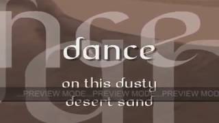 Messianic worship dance song video I Will Dance The Desert Song Christene Jackman [upl. by Marnia]