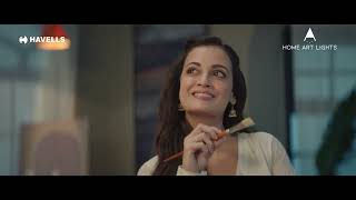 Havells Home Art Lights  A Story In Every Light  Dia Mirza [upl. by Ellecrad150]