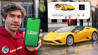 I Surprised Uber Riders With a Lamborghini [upl. by Lamak]