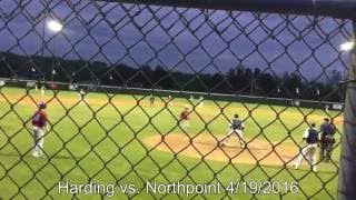 Casey Harford Harding Academy HS Baseball Video 2016 [upl. by Hephzipa]