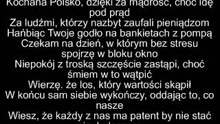 OSTR  Kochana Polsko TEKST [upl. by Enilrahc102]