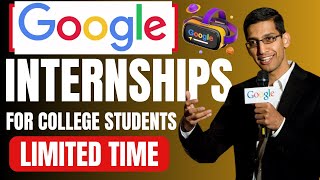 𝐄𝐱𝐩𝐢𝐫𝐢𝐧𝐠 𝐒𝐨𝐨𝐧 Google Summer Internship 2025  Google is hiring Software Engineering Interns [upl. by Soilissav93]