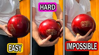 How to Hook a Bowling Ball Easiest to Hardest Method [upl. by Akemrehs714]