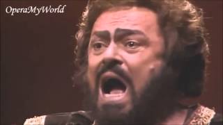 Luciano Pavarotti sings his Longest High C [upl. by Grishilde]