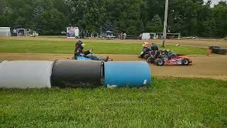 legends go kart track Atwood Indiana open class 5262024 [upl. by Ialocin]