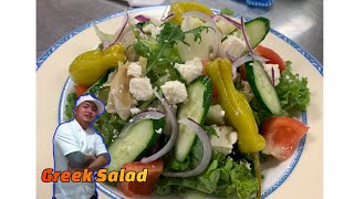 Greek salad salad tagalog greek tutorial [upl. by Ativel]