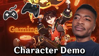 Gaming Character Demo Reaction  quotFortune Shines in Many Colorsquot  Genshin Impact [upl. by Pius]