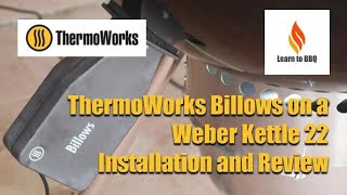 Char Griller 980 amp Thermoworks Billows  Will it hit 500 degrees How to Install demo up front [upl. by Lilli]