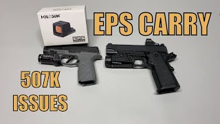 Holosun EPS Carry First Impressions on the Tisas Double Stack 1911 [upl. by Warring104]