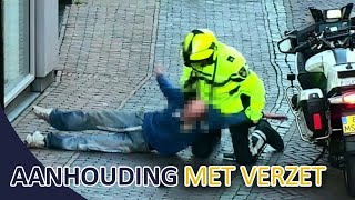 Aanhouding met verzet  Opgevoerde fatbike  GHB  Politie Utrecht [upl. by Asenej367]