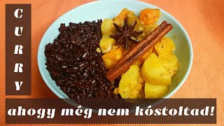 VEGETÁRIÁNUS curry sütőtökkel [upl. by Mairam]