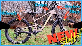 Upgrades and Updates to my Santa Cruz 5010 v5  Trail Tails [upl. by Aynom]