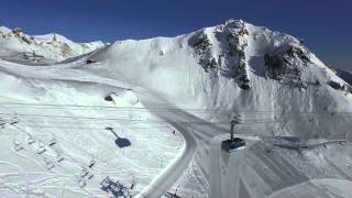 Luftseilbahn Pendelbahn Schlossalm 2 in Bad Hofgastein  stock footage [upl. by Audwin]