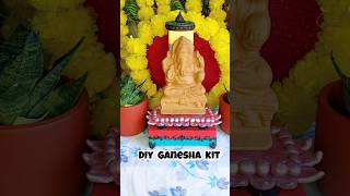 DIY Eco friendly Ganesh ji for Ganesh Chaturthi  diy craft ganesh ganpati [upl. by Inaffets]