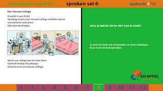 Staatsexamen B1  Examenopgaven Set 6  Spreken [upl. by Enirehtacyram59]