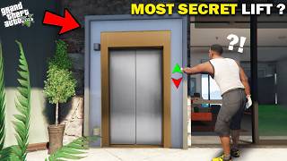 GTA 5  I Opened A Secret Elevator Outside Franklins House in GTA 5 GTA 5 Mods [upl. by Stinson]