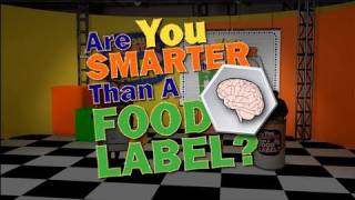 The Food Label and You Game Show Review Are You Smarter Than A Food Label Historical PSA [upl. by Zacks]