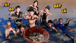 Anh Ba Phải  Tát Ao Bắt Cá  Sinh Nhật Bất Ngờ Của Nguyên  Catch fish [upl. by Moorefield]