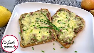 Super schneller Flammkuchen Toast Thermomix® TM5TM6 [upl. by Ilesara]