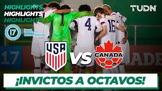 Resumen y goles  Estados Unidos vs Canadá  CONCACAF Sub 172023  TUDN [upl. by Nickelsen906]