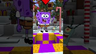 Holes Lead🎄 To Los Pingüinos🐧🎅 vs Skibidi SpongeBob vs Grimace Bob  OHIO Ending minecraft shorts [upl. by Miller801]