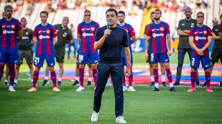 💥 BARÇA 2324 SQUAD PRESENTATION amp SPEECHES 💥 [upl. by Bautram270]