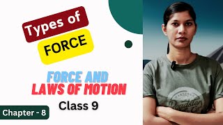 Types of Force  Chapter8 Force and Laws of Motion  Class 9 [upl. by Niltiak]