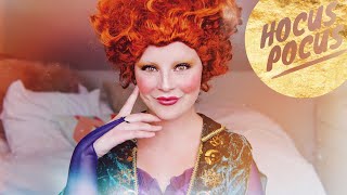 HOCUS POCUS  GLAM WINIFRED SANDERSON Makeup Tutorial [upl. by Ariait]