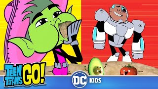 DC Nation  Teen Titans Go  quotBurger vs Burritoquot clip [upl. by Ycaj]