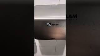 Hand Dryer 93 Metlam EcoFast  ALDI  Warners Bay NSW [upl. by Raseda]