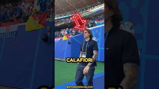 L’INFORTUNIO DI CALAFIORI😱❌ calcio italiacalafiori [upl. by Sevart]