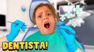 VLOG ANDIAMO DAL DENTISTA A METTERE LAPPARECCHIO AI DENTI CON LA MAMMA DI ILARY [upl. by Ecerahc542]