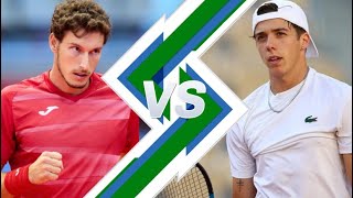 Pablo CarrenoBusta vs Arthur Cazaux  MALAGA 2023 [upl. by Keviv180]