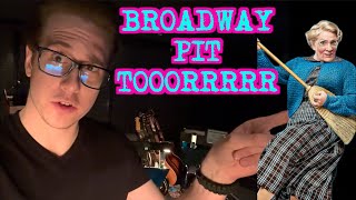 Doubtfire Broadway  Pit Band Tour [upl. by Nevarc632]