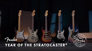 Exploring the 70th Anniversary Stratocasters  Year of the Strat  Fender [upl. by Crist]