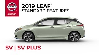 2019 Nissan LEAF SV amp SV Plus Walkaround amp Review [upl. by Walsh]