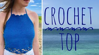 Coastal Cove Crochet Top [upl. by Ylhsa]