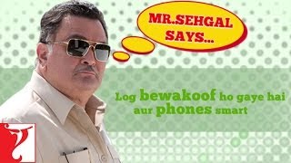 Mr Sehgal Says  Memes  Bewakoofiyaan  Rishi Kapoor [upl. by Arvell]