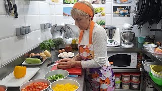 SI buscas una receta buena sencilla y saludableVerduras y trocitos de bacalao rebozadoSaborArtesano [upl. by Llerrat]