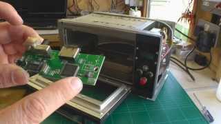 Home built SMD Reflow Oven [upl. by Yelrac240]