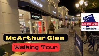 McArthur Glen Cannock  Full Walking Tour  West Midlands  Designer Outlets [upl. by Madelle246]