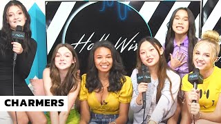 Brats Charmers Cast REVEAL Their Embarrassing First Kisses amp BTS Secrets  Hollywire [upl. by Doty695]