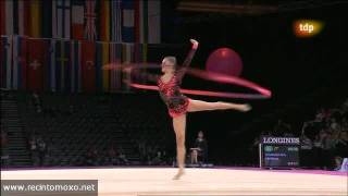 Melitina Staniouta Ribbon AA World Championships Montpellier 2011 [upl. by Nichole]