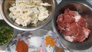 Gobhi gosht recipe  simple gosht recipe [upl. by Niven]