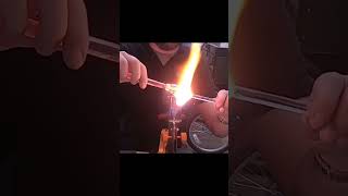 Lampworking  Glassblowing  Glass Marble  The Fusing Shop [upl. by Elberta358]