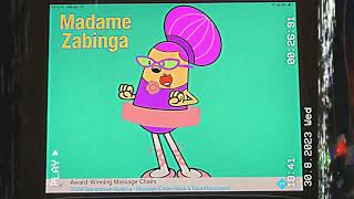 How to color Madame Zabinga from Wow Wow Wubbzy [upl. by Stanislaw]