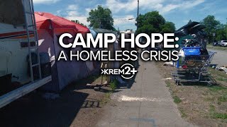 Camp Hope A Homeless Crisis in Spokane [upl. by Fortunia589]