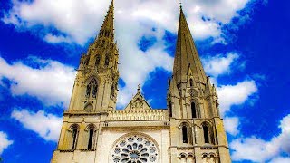 A Walk Around the Cathedral At Chartres France [upl. by Nollad581]